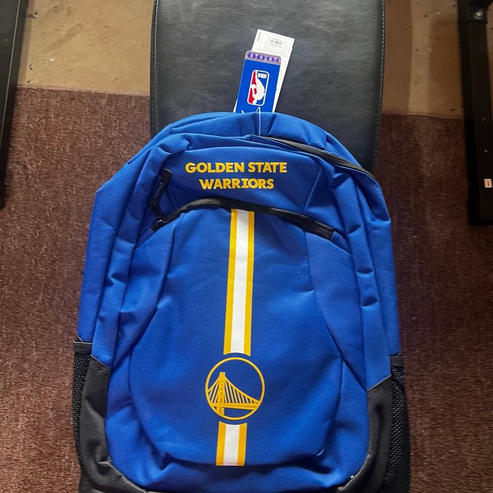 New golden state warriors backpack